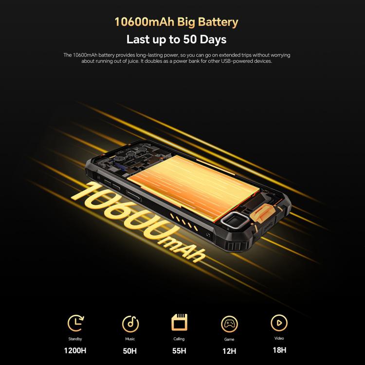 Oukitel WP23 Plus Rugged Phone, 8GB+256GB, 6.52 inch Android 14.0Unisoc T606 Octa-core, NFC, OTG, Network: 4G Oukitel WP23 Plus Rugged Phone, 8GB+256GB, 6.52 inch Android 14.0Unisoc T606 Octa-core, NFC, OTG, Network: 4G